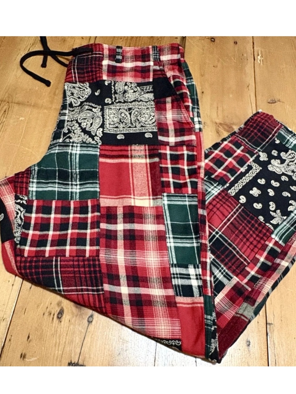 New Ralph Lauren Polo Prepster Patchwork Men’s Easy Pants - Drawstring Lounge - Picture 6 of 13